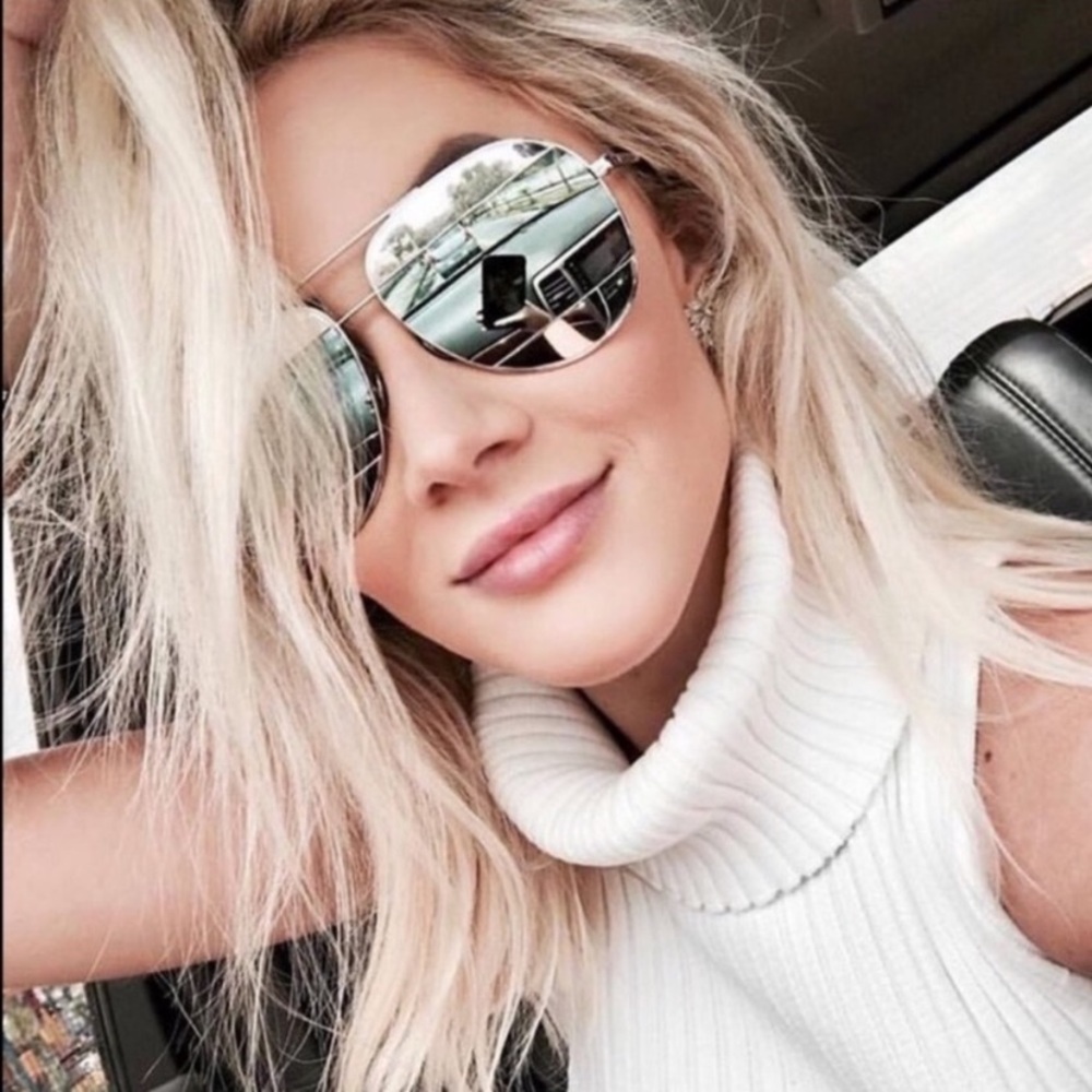 Aviator glasses ( silver )